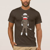 Sock Monkey Basic American T-Shirt (Voorkant)