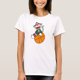 Sock Monkey Basketball T-shirts en cadeautjes