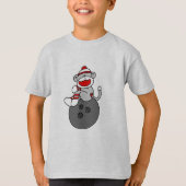 Sock Monkey Bowling T-shirt (Voorkant)