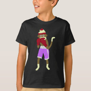Sock Monkey Boxer T-shirt