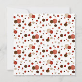 Sock Monkey, Boy Baby shower Invitation Kaart (Achterkant)