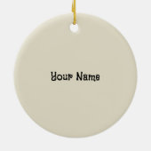 Sock Monkey Bride bruiloft ornament (Achterkant)