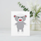 Sock Monkey Briefkaart (Staand voorkant)