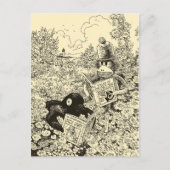 Sock Monkey-Briefkaart Briefkaart (Voorkant)