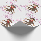 Sock Monkey Cadeaupapier (Hoek)
