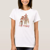 Sock Monkey Code Monkey T Shirt (Voorkant)