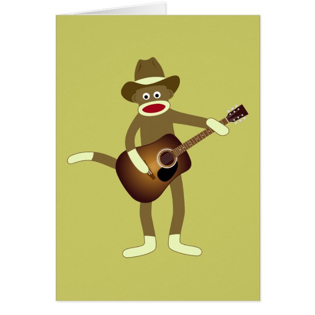 Sock Monkey Country Music (Voorkant)