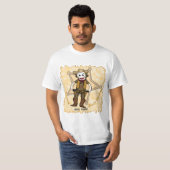 Sock Monkey Cowboy T-shirt (Voorkant volledig)