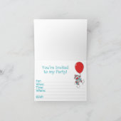 Sock Monkey Eerste Verjaardag Fill-in Uitnodiginge (Binnen)