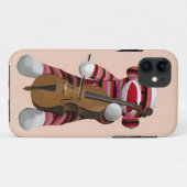 Sock Monkey en Cello 2 Case-Mate iPhone Case (Achterkant (horizontaal))