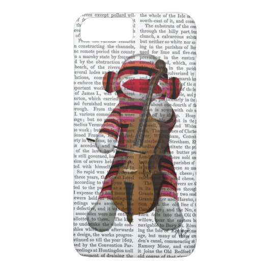 Sock Monkey en Cello Case-Mate iPhone Case (Achterkant)