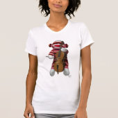 Sock Monkey en Cello T-shirt (Voorkant)