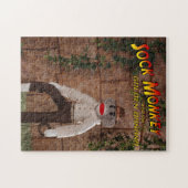 Sock Monkey en de Gouden Banaan 11x14 Legpuzzel (Horizontaal)