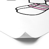 Sock Monkey ER Nurse T-shirts en cadeautjes Poster (Hoek)