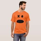 Sock Monkey Face Halloween Shirt (Voorkant volledig)