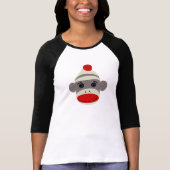 Sock Monkey Face T-shirt (Voorkant)