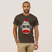 Sock Monkey Face T-shirt (Voorkant volledig)