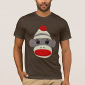 Sock Monkey Face T-shirt (Voorkant)