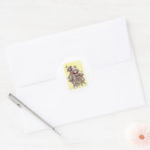 Sock Monkey Family 04 Ronde Sticker (Envelop)
