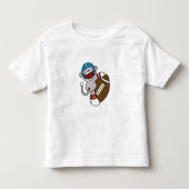 Sock Monkey-Football Kinder Shirts (Voorkant)