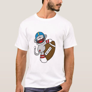 Sock Monkey Football T-shirts en cadeaus