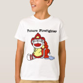 Sock Monkey Future Firefighter Tshirts and Gifts (Voorkant)