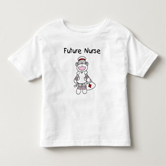 Sock Monkey Future Neurse T-shirts en cadeautjes (Voorkant)