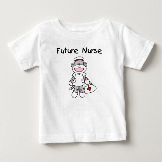 Sock Monkey Future Neurse T-shirts en cadeautjes (Voorkant)