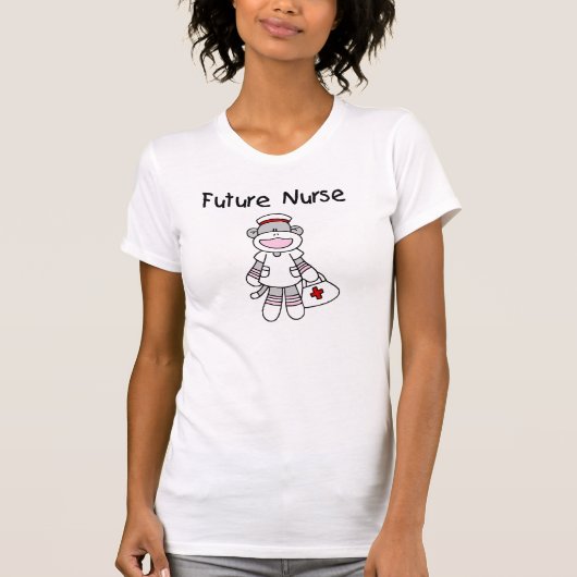 Sock Monkey Future Neurse T-shirts en cadeautjes (Voorkant)