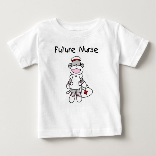 Sock Monkey Future Neurse T-shirts en cadeautjes (Voorkant)