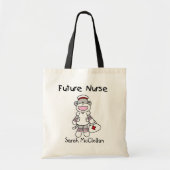 Sock Monkey Future Neurse T-shirts en cadeautjes Tote Bag (Voorkant)