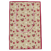 Sock Monkey Glimlach Medium Cadeauzakje (Voorkant)