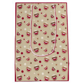 Sock Monkey Glimlach Medium Cadeauzakje (Achterkant)