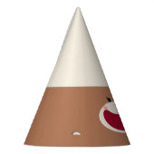 Sock Monkey Glimlach (Meisje) Feesthoedjes (Links)