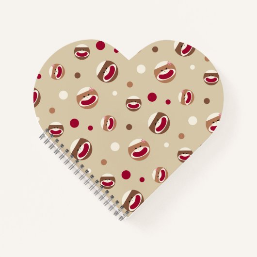 Sock Monkey Glimlach Notitieboek (Voorkant)