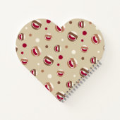 Sock Monkey Glimlach Notitieboek (Achterkant)