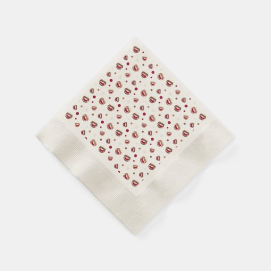 Sock Monkey Glimlach Servet (Hoek)