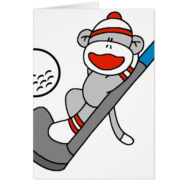 Sock Monkey Golf (Voorkant)