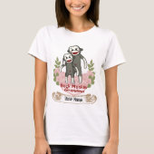 Sock Monkey Grandma T-Shirt (Voorkant)