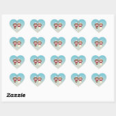 Sock Monkey Hawaiian Wedding Sticker (Vel)