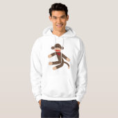 Sock Monkey Hoodie (Voorkant volledig)