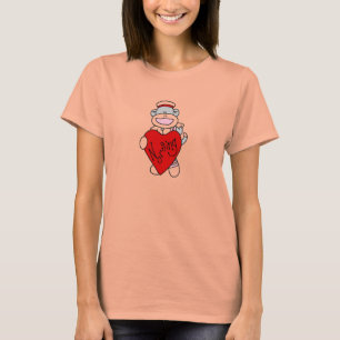 Sock Monkey I Love Nursing T-shirts and Gifts