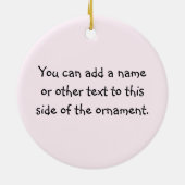 Sock Monkey I Love Nursing T-shirts and Gifts Keramisch Ornament (Achterkant)