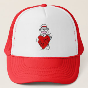 Sock Monkey I Love Nursing T-shirts and Gifts Trucker Pet
