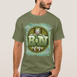 Sock monkey Ierse verpleegster T-shirt