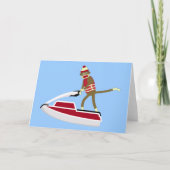 Sock Monkey Jetski Kaart (Voorkant)