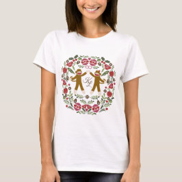 Sock Monkey Joy T-shirt