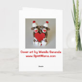 Sock Monkey Lovers Kaart (Achterkant)