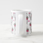 Sock Monkey Madness Grote Koffiekop (Achterkant)