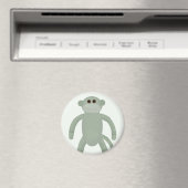 Sock Monkey Magneet (Insitu (Vaatwasser))